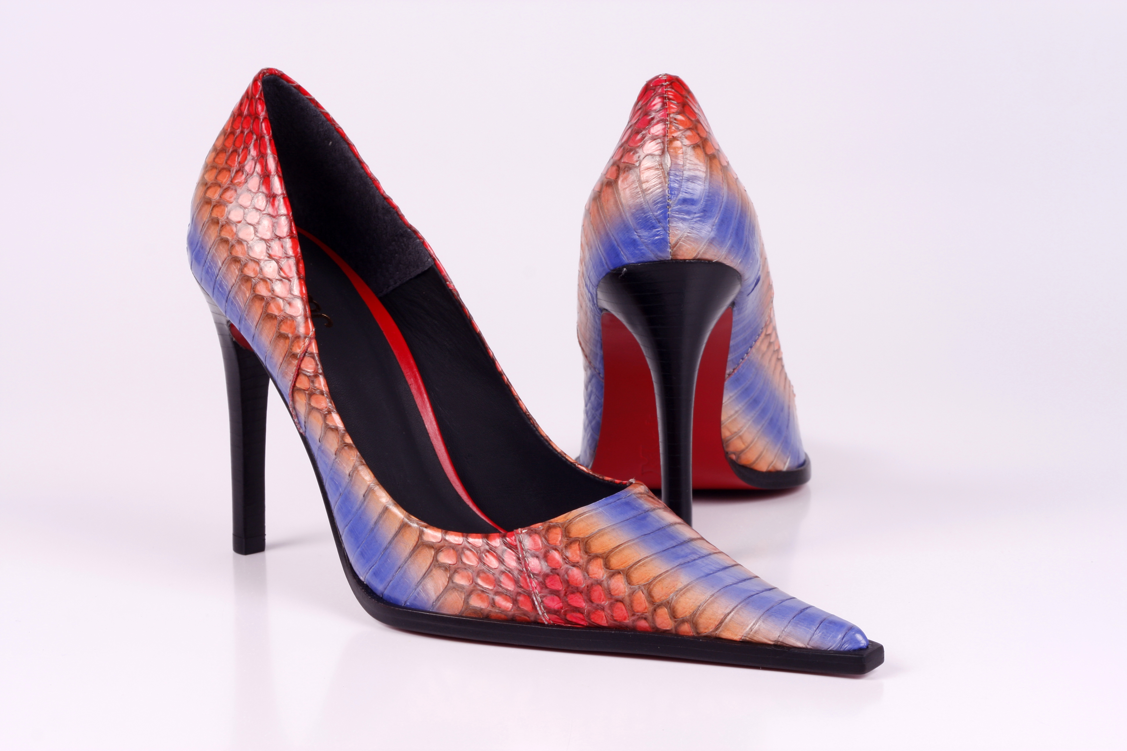 scarpin salmão