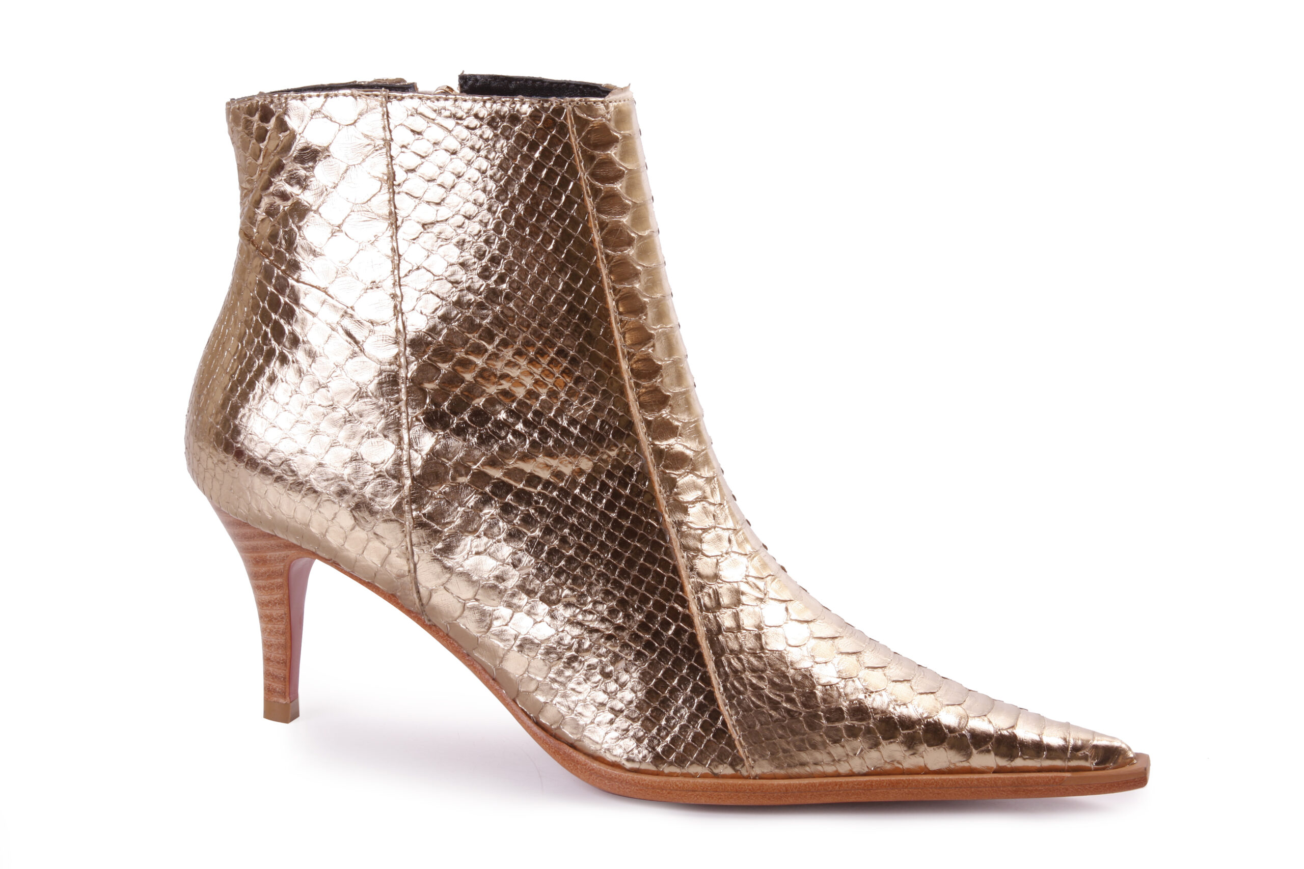 Bota Jump Python Dourada - Imagem 5