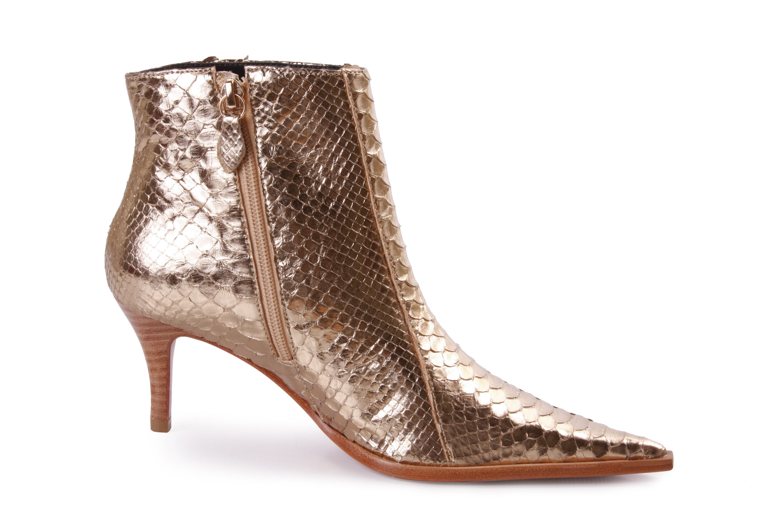 Bota Jump Python Dourada - Imagem 3
