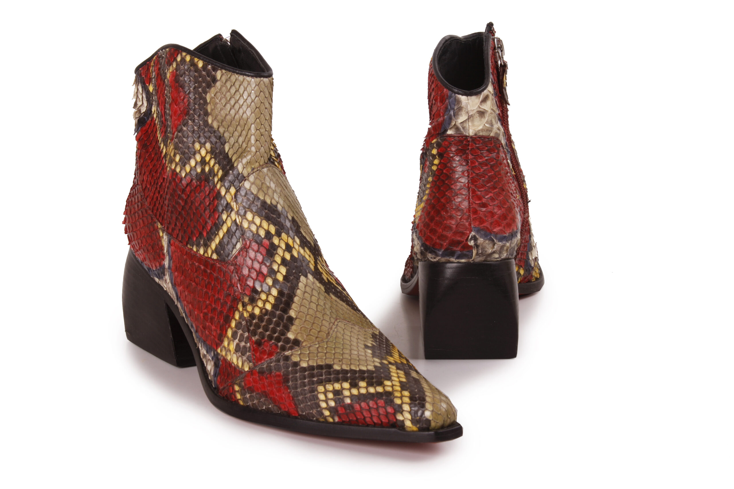 Bota Python Bordeaux
