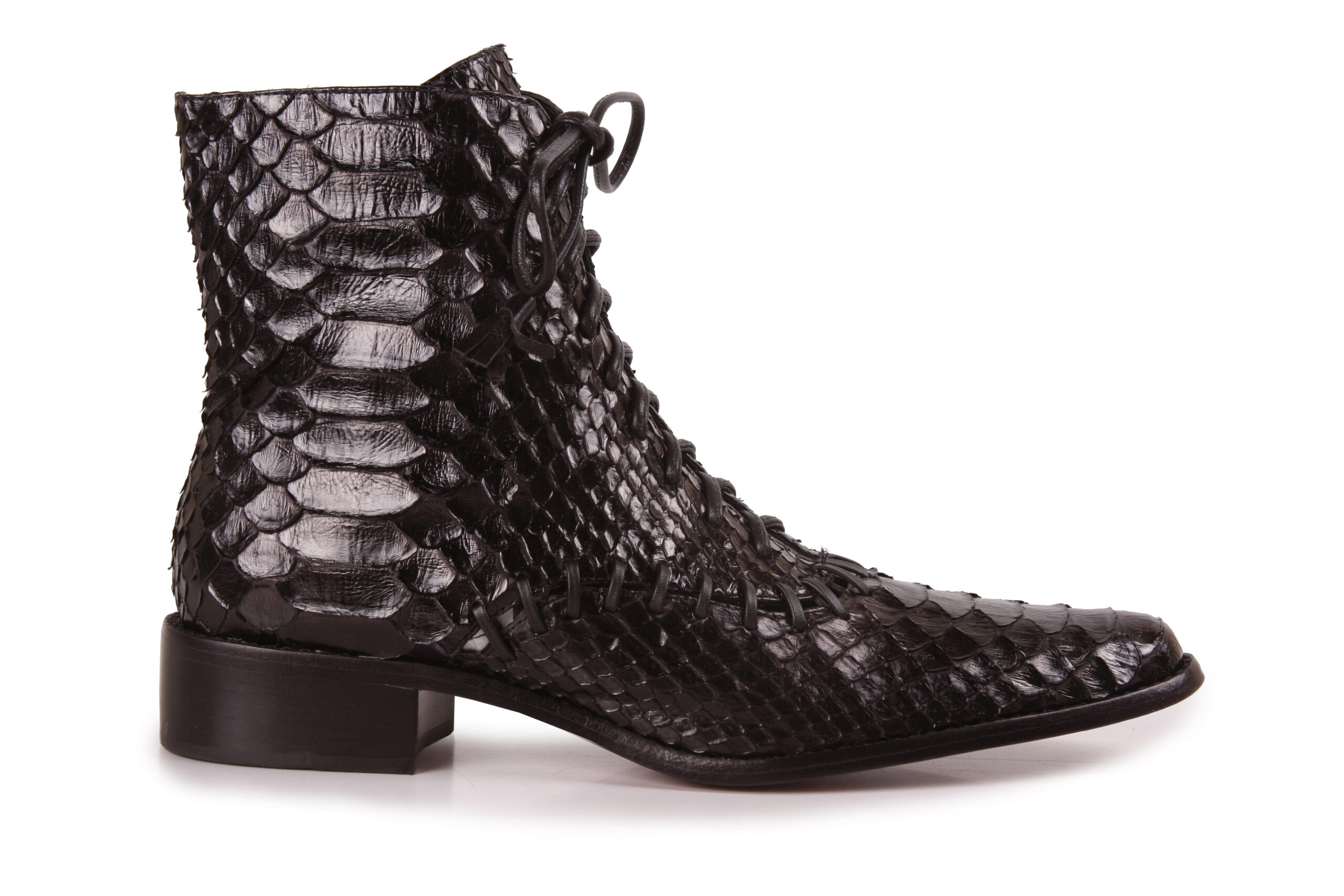 Bota Jump Python arredondado Preto - Imagem 3