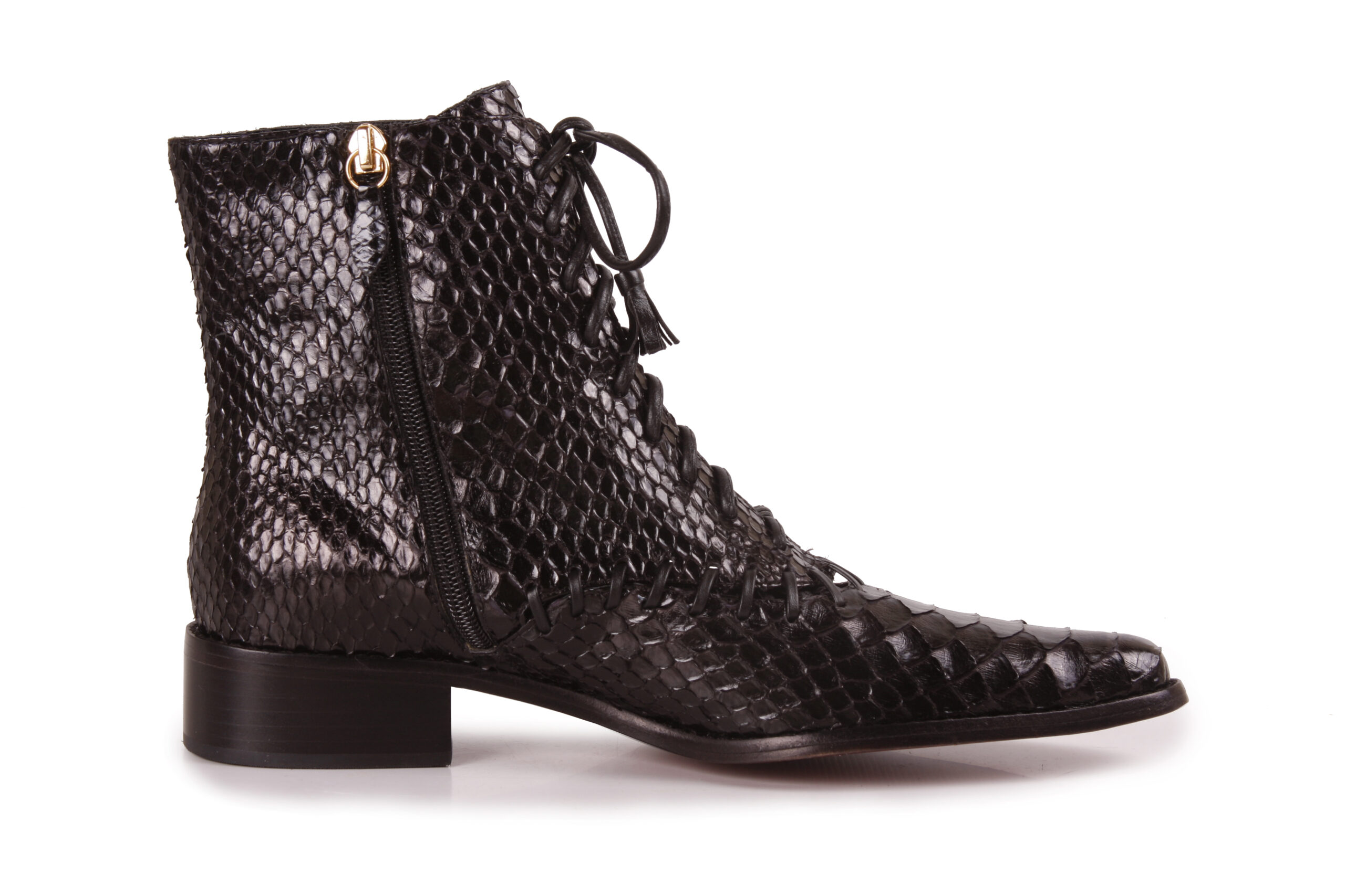 Bota Jump Python arredondado Preto - Imagem 4