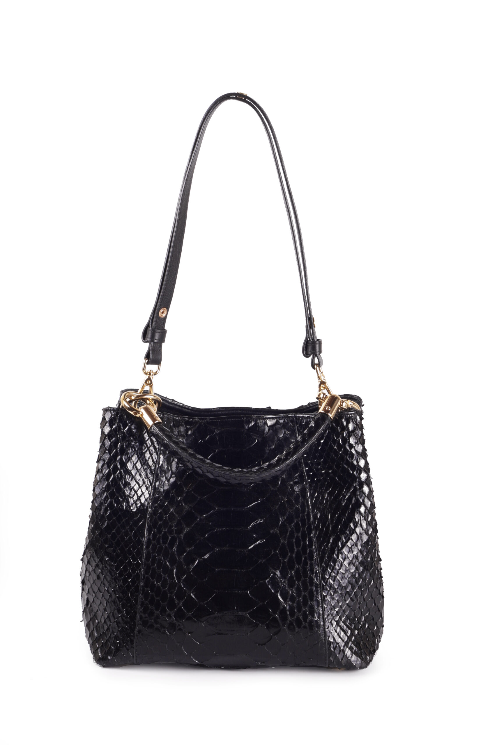 Bolsa python Preto