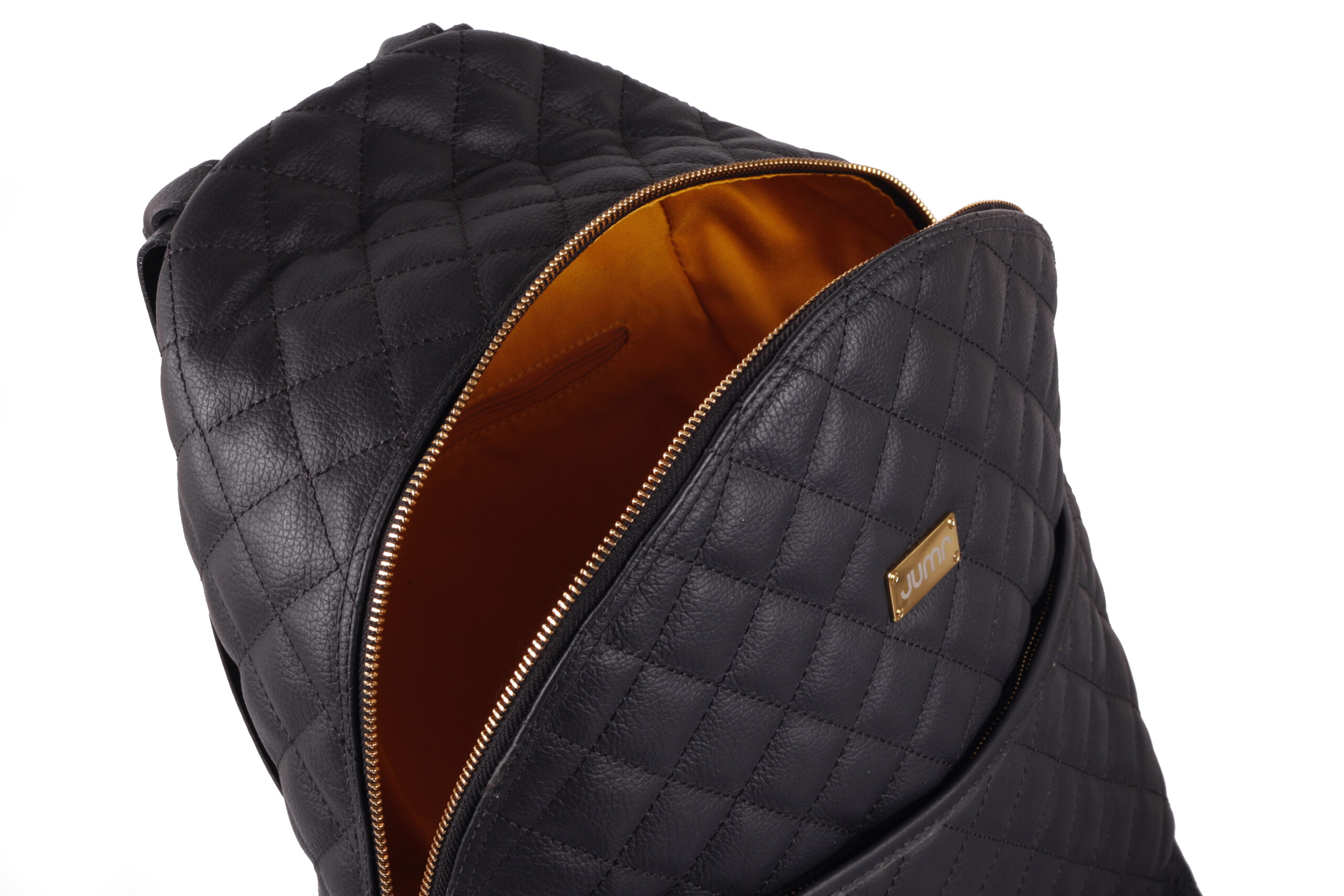 Mochila matelassê couro natural - Imagem 3