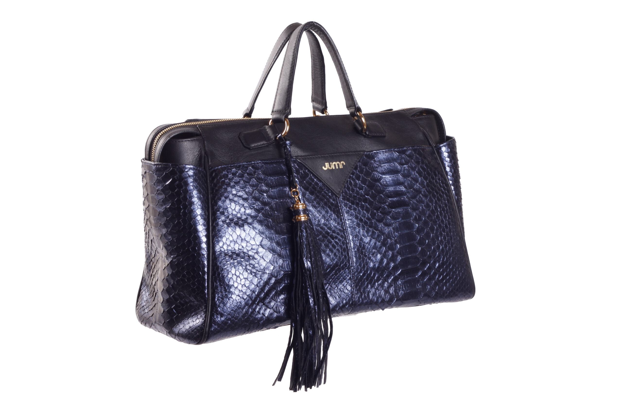 Bolsa estruturada cobra python Azul - Imagem 4