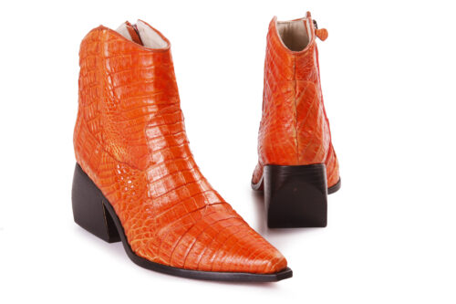 Bota Jacaré Laranja