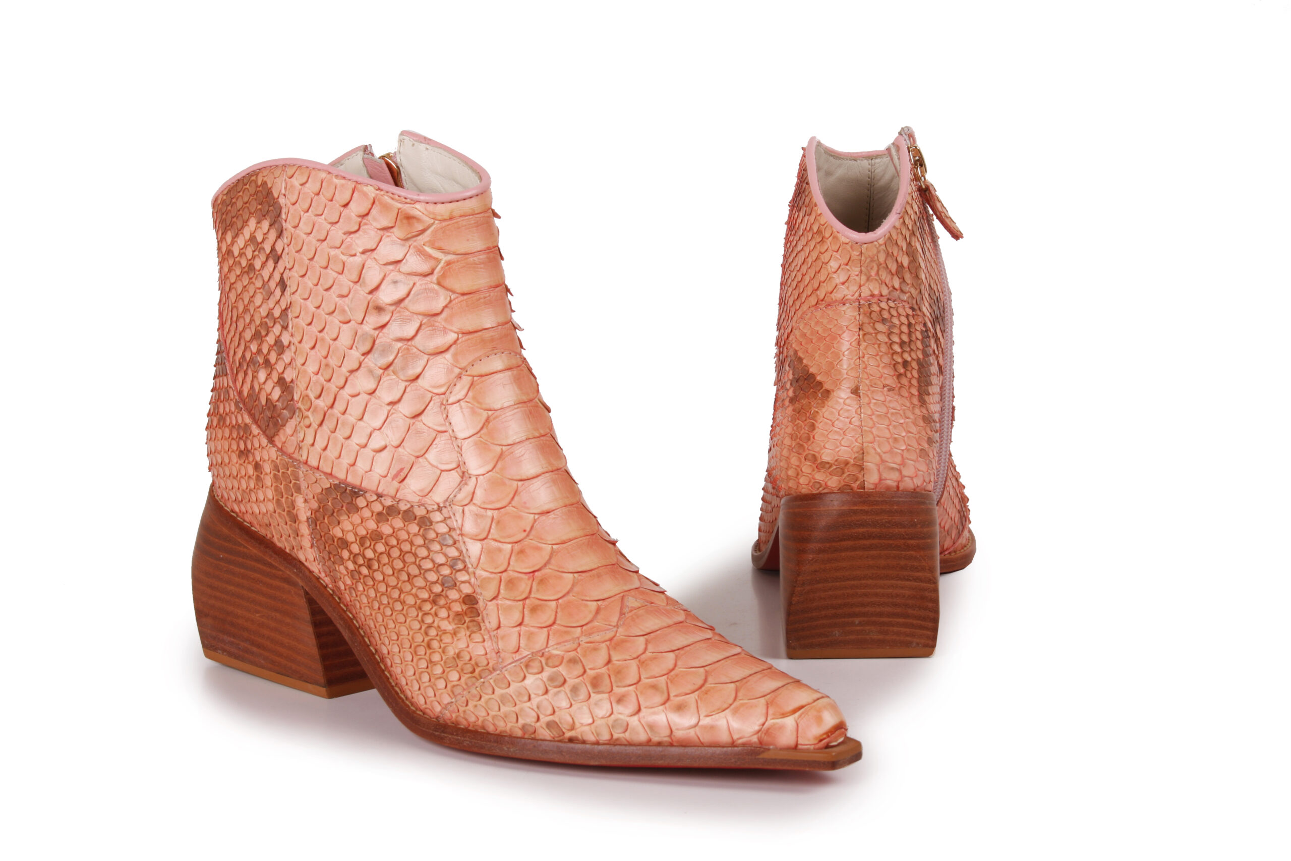 Bota Python Rosa