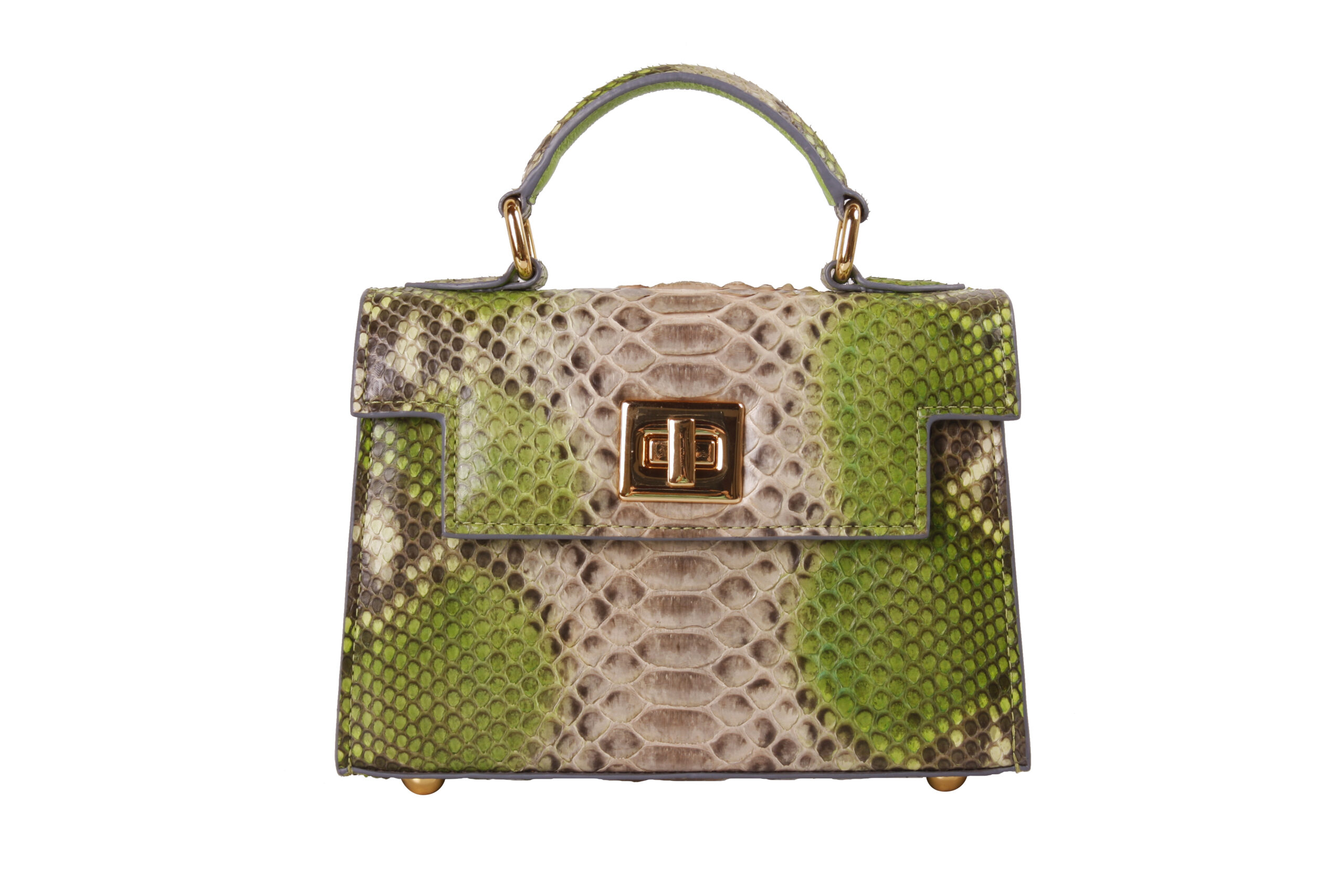 Bolsa Python Verde