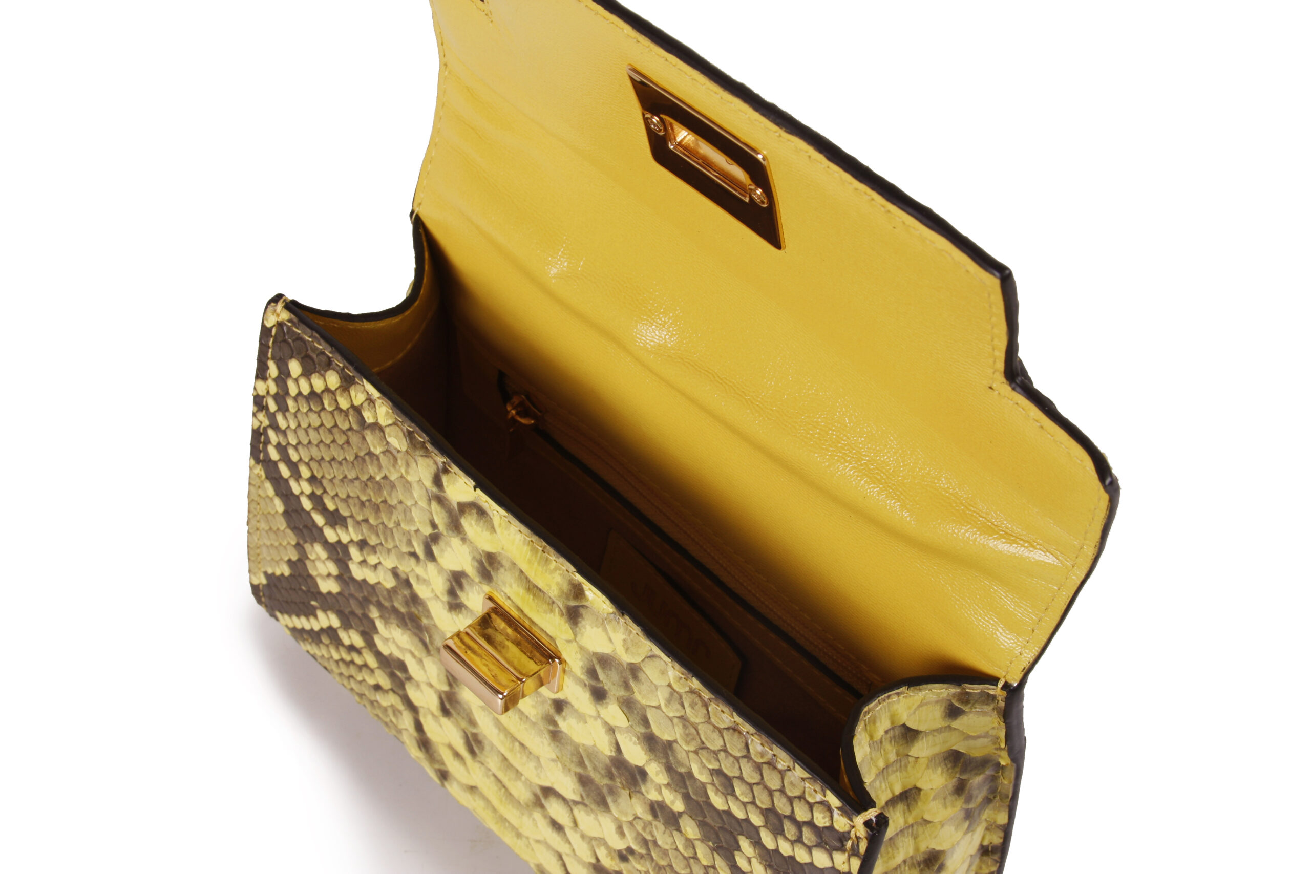 Bolsa Python Amarelo - Imagem 2
